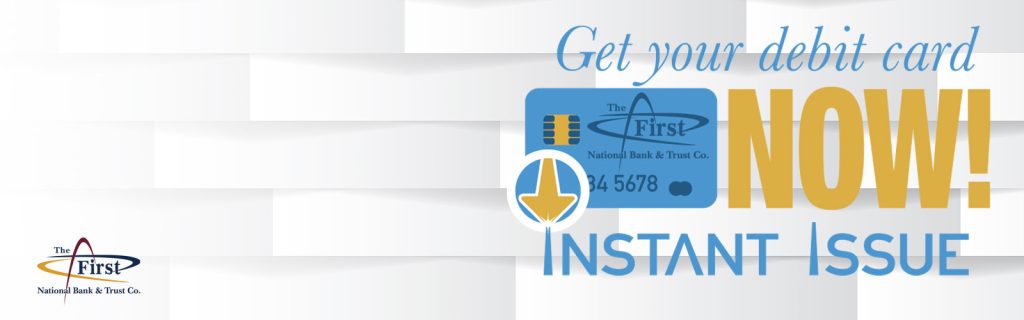 instant issue debit cards print while you wait